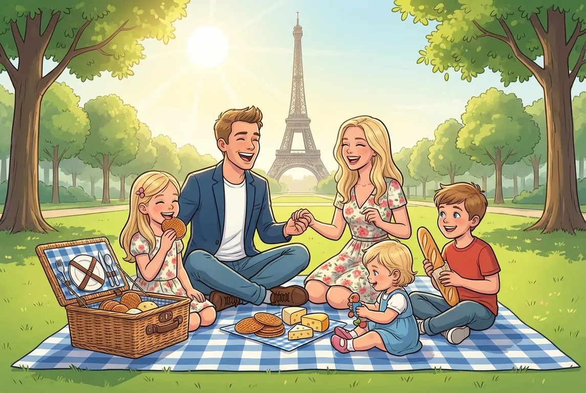 Gezinsleven in Saint-Germain-en-Laye